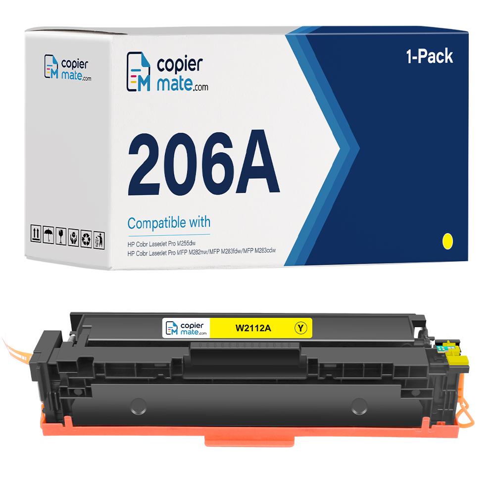 W2110A-主图-Y Compatible HP 206A Yellow Toner Cartridge - Image 1