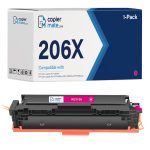 Compatible HP 206X Magenta Toner Cartridge | High Yield