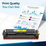 Compatible HP 218A Yellow Toner Cartridge - Image 4