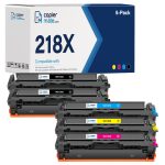 Compatible HP 218X 5-Pack Toner Cartridge | High Yield