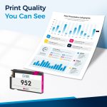 Compatible HP 952 Magenta Ink Cartridge | With Chip - Image 4