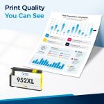 Compatible HP 952XL Yellow Ink Cartridge | With Chip - Image 4