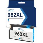 Compatible HP 962XL Cyan Ink Cartridge | With Chip
