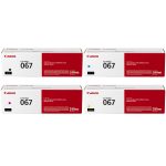 Original Canon 067 Toner Cartridge 4-Pack | Standard Yield